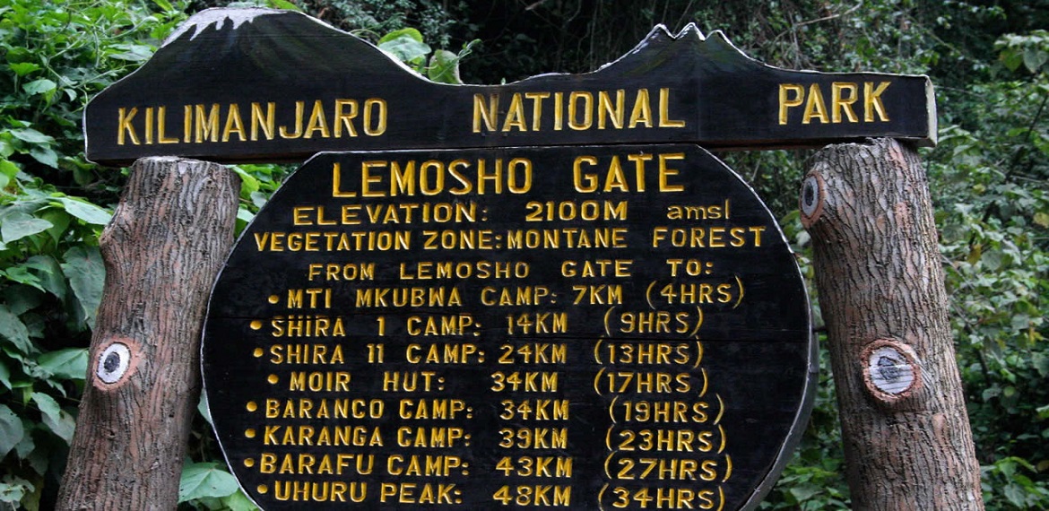 7 Days Trek - Lemosho Route